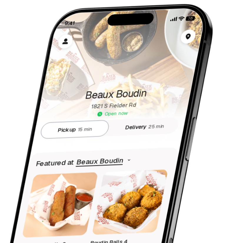 Beaux Boudin app preview
